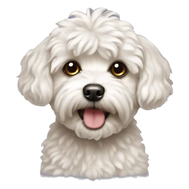 Maltipoo dog sticker