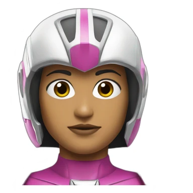 Power rangers la blanche sticker
