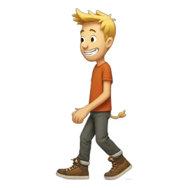 Calvin & Hobbles sticker