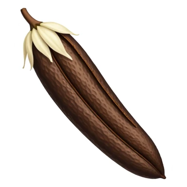 vanilla bean pod sticker