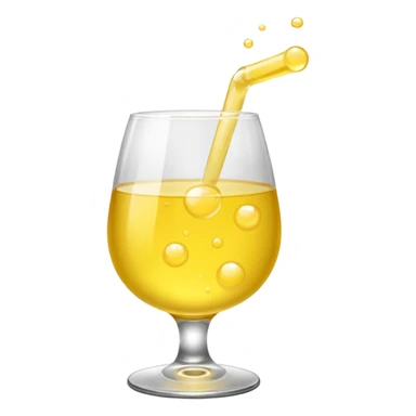 verre de pastis sans paille sticker