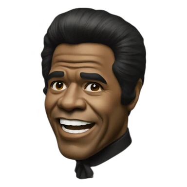 James Brown sticker