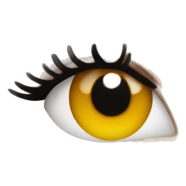 Eye lashes  sticker