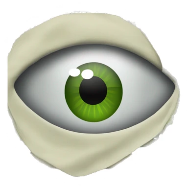 Czech money instead of eyes sticker