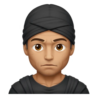 Stripped thief sticker