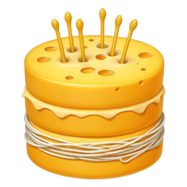 cheese threads sticker