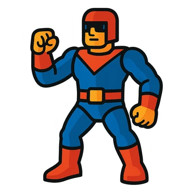 action figure sticker