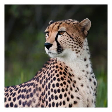 Cheetah sticker