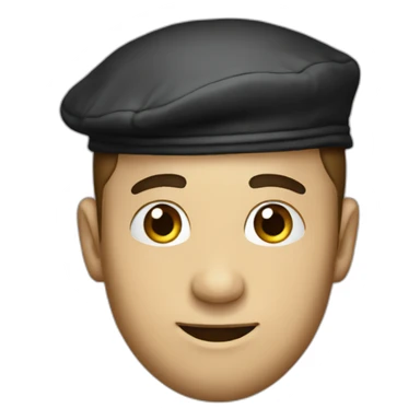 Homme avec une kippa sticker