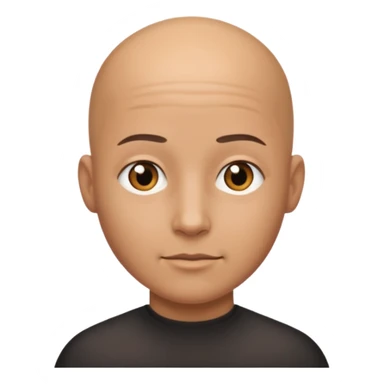 Make me bald sticker