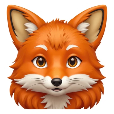 Doing selfie fox face sticker