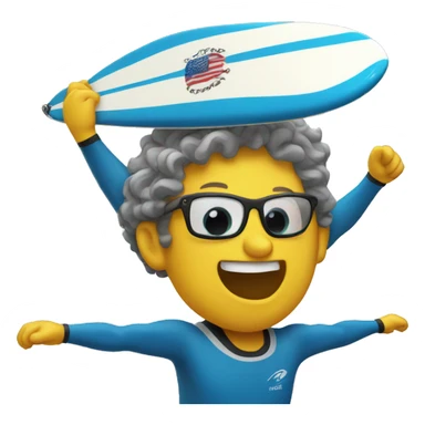 Rod wave surfing the world sticker