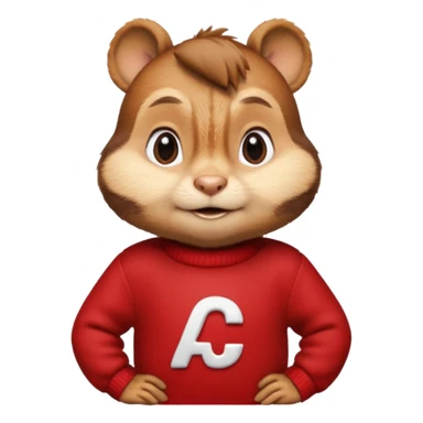 Alvin chipmunk sticker