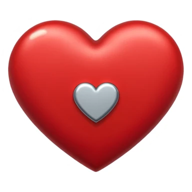 heart with a magnet above it sticker