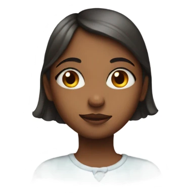 girl with hearts in her eyes sticker