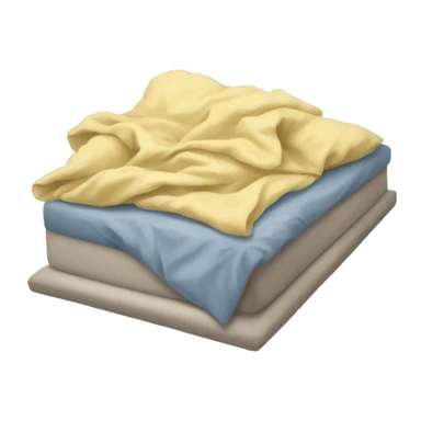 messy bedding sticker