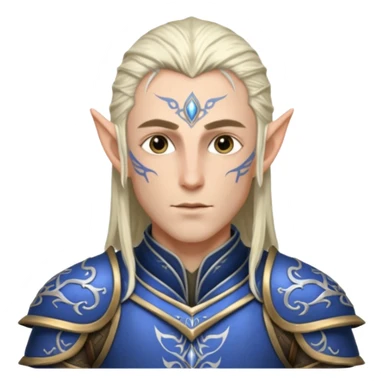 ESO male high elf sticker