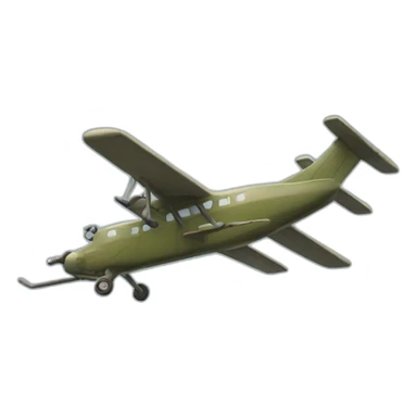 un avion de chasse sticker