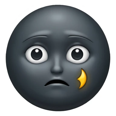 crying eclipse sticker