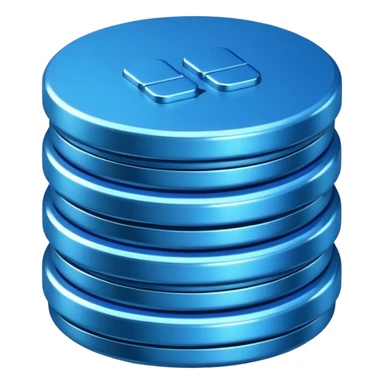 blue coins credit pack sticker