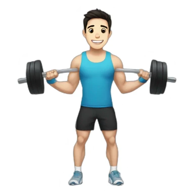 david archuleta lifting weights sticker