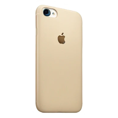 Beige iPhone sticker