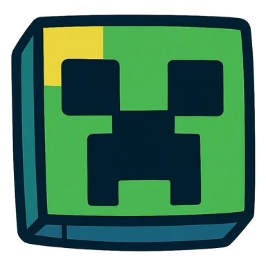 creeper face sticker