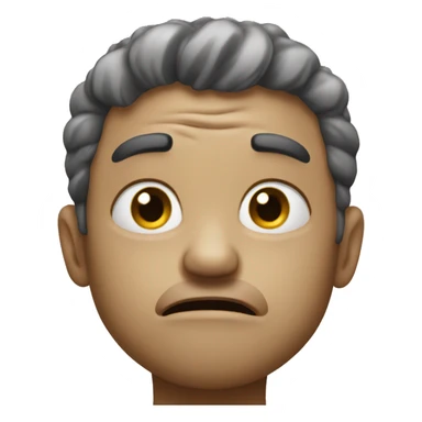 overwhelmed as tensed sticker