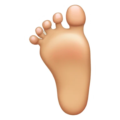 Hairy toes sticker