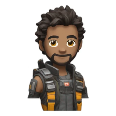 Apex legends Fuse sticker