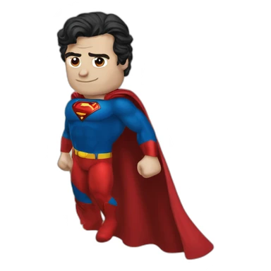 Henry cavill as superman sticker