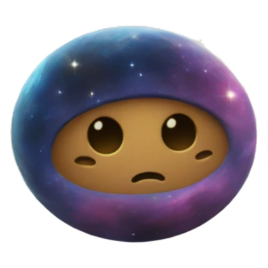 Universe and body sticker