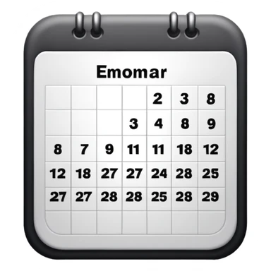 calendario del 1 sticker