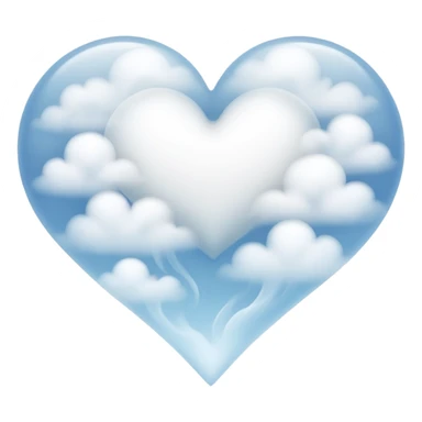 heart shaped fog sticker