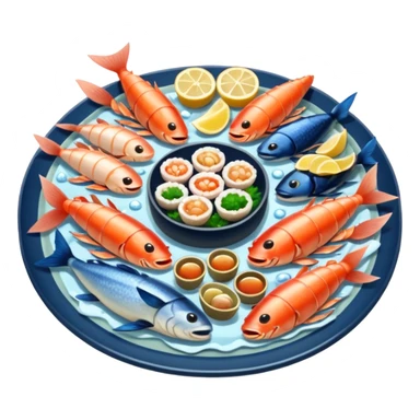 japanese seafood  sticker