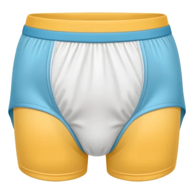 modern incontinence underwear, no shame sticker