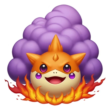 Pignite-Victini-Koffing-fusion (full body) sticker