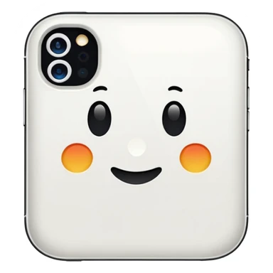 white iPhone 14 pro sticker