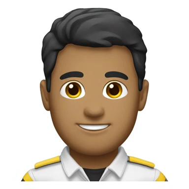 fonoaudióloga pelo claro uniforme negro sticker