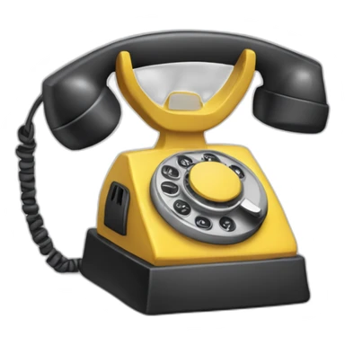 Téléphone qui vibre sticker