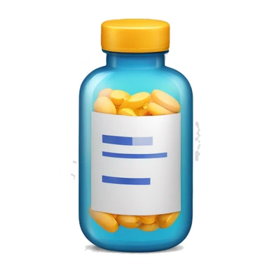 Prescription pill bottle sticker