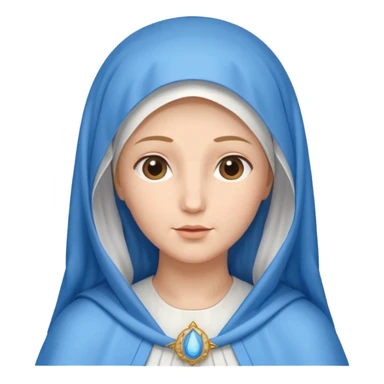 Virgem maria sticker