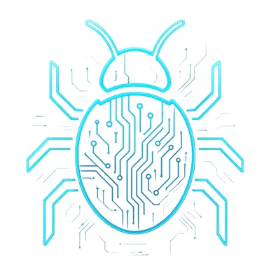 malware virus sticker