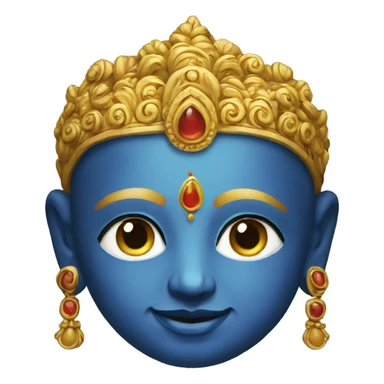 Krishna god sticker