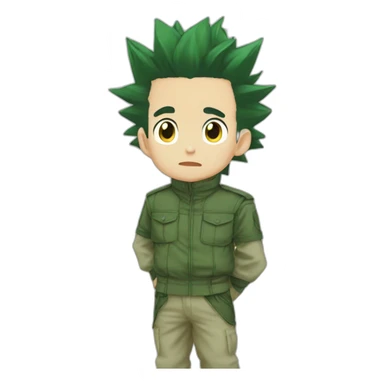 Gon de hunterx hunter sticker