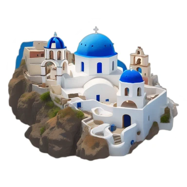 Santorini sticker