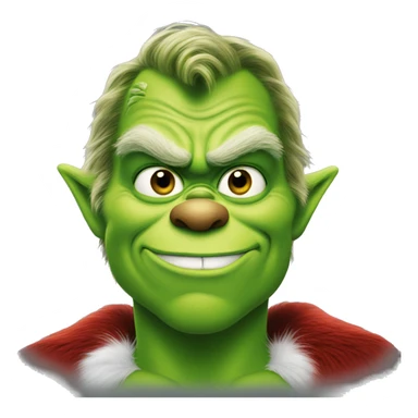 henry cavill as grinch sticker