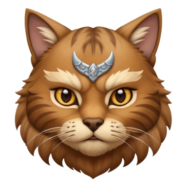 Viking cat sticker