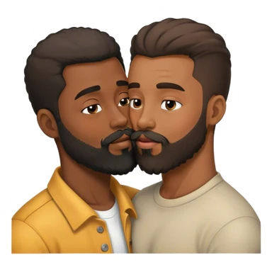 LeBron kissing lebron sticker