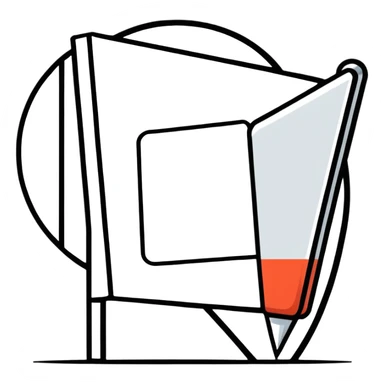 Silver Location Marker sticker